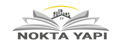 Nokta Yapı Mimarlık siyah beyaz logo